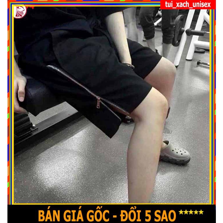 ❤️ GIÁ SỈ ❤️ QUẦN NAM ĐEN PHỐI KHÓA ZIP VIỀN, QUẦN ĐÙI SHORT NỮ KAKI CO GIÃN MỀM MỊN GIÁ RẺ