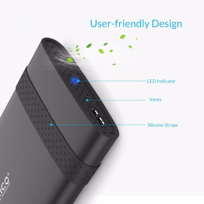 Hộp Đựng Ổ Cứng Ngoài Usb 3.0 Type C 2.5 Inch