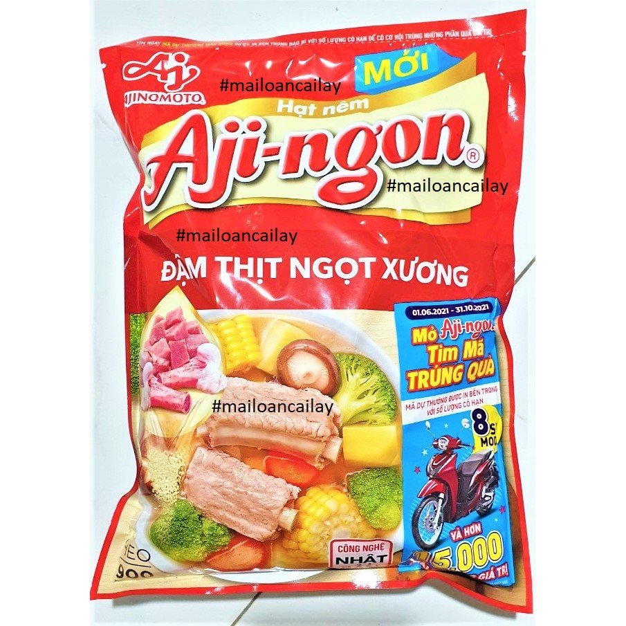 Hạt nêm Aji-ngon Thịt Thăn Xương Ống Tủy 900g