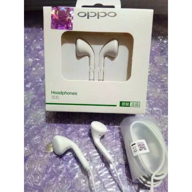 Tai Nghe Nhét Tai 100% Mega Bass / Headset Cho Oppo F1S F1 Plus F3 Plus F5 F7 F9 A37 A71 A83