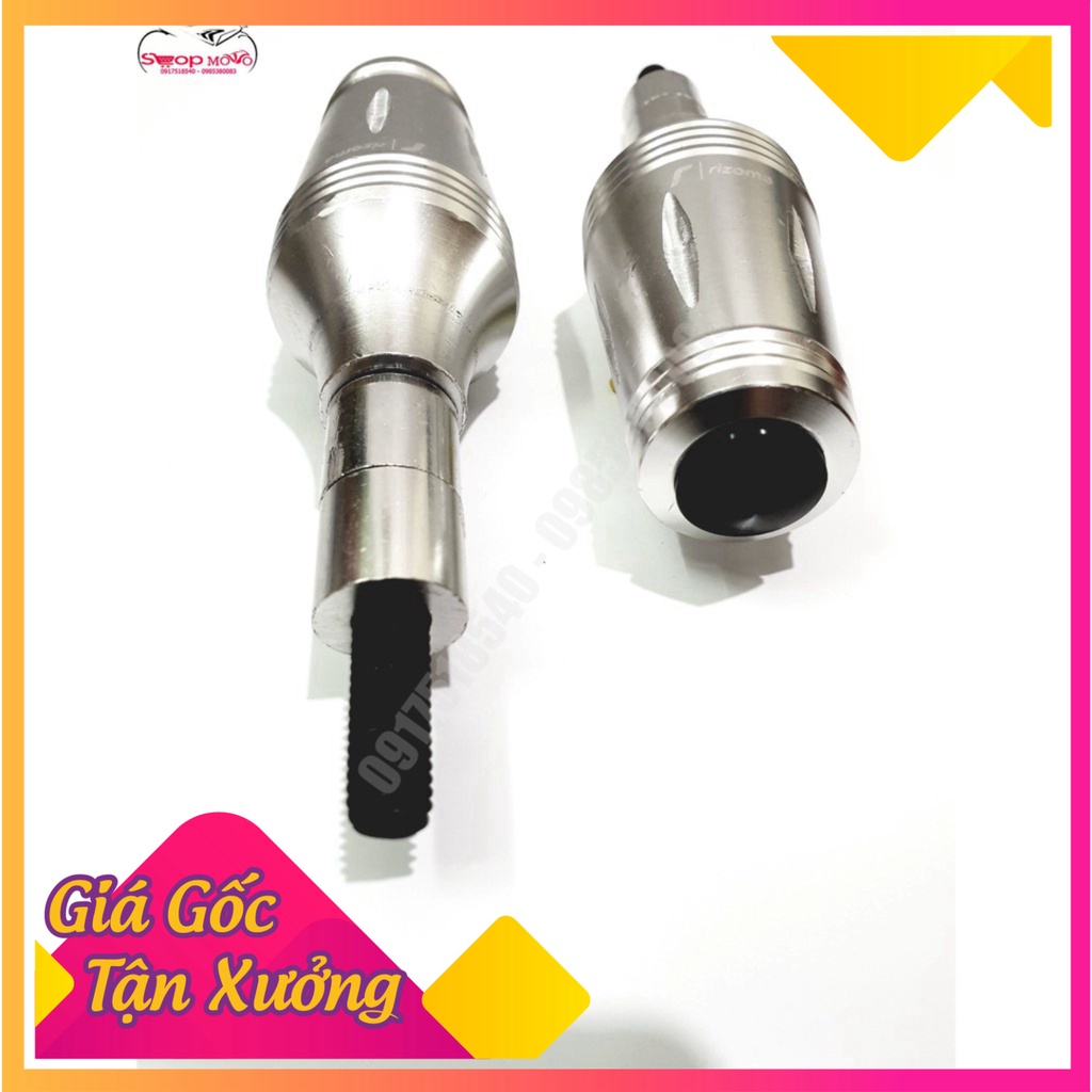 CHỐNG ĐỔ SAU RIZOMA / BIKER 1 CẶP (NHIỀU MÀU) (Ảnh Sp thật)
