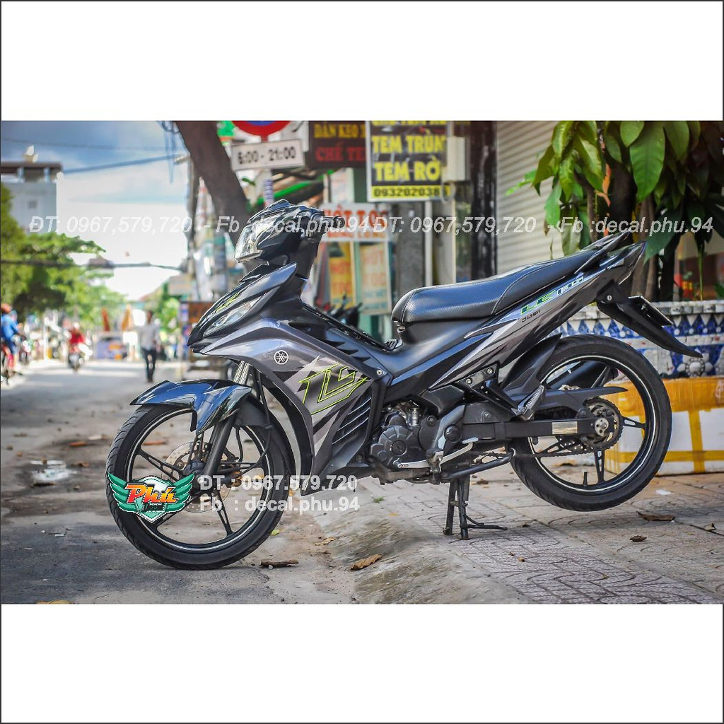 Tem Rời Exciter 135 LC Xám (J)