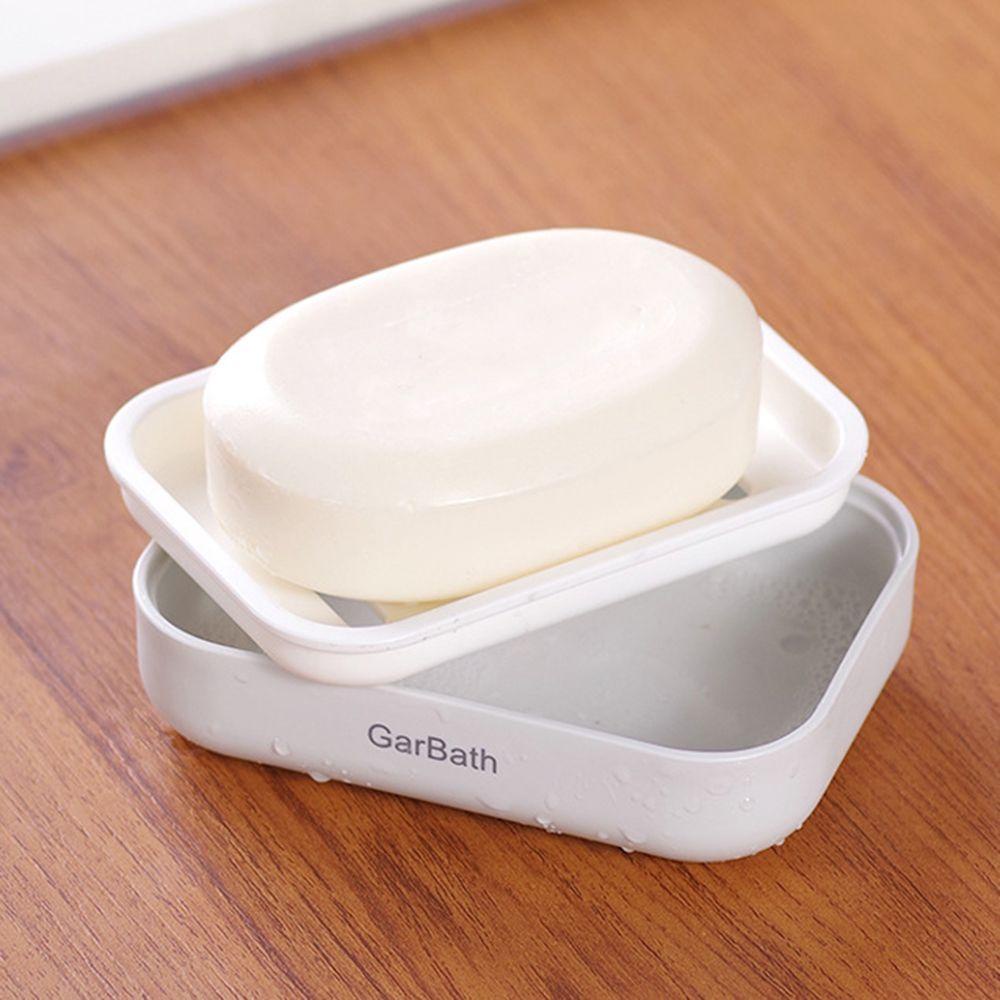 Giá Đỡ Xà Phòng Bằng Nhựa Gắn Tường Tiện Dụng Cho Phòng Tắm / Nhà Bếp