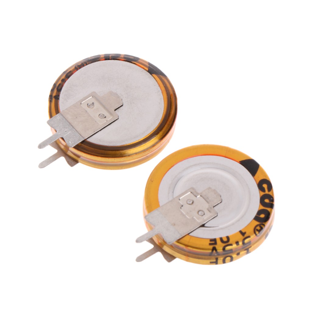 Set 2 tụ điện 5.5 V 1.0F 5mm chuyên dụng