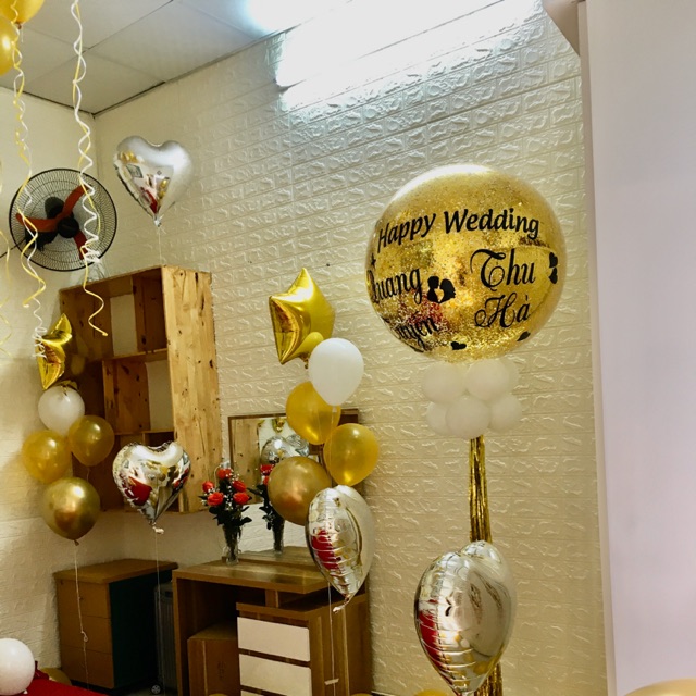 Combo bóng tim bóng 3 tầng