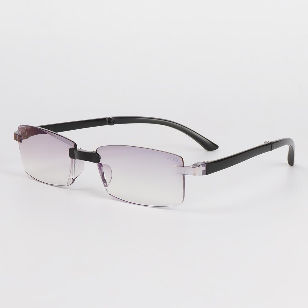 Kính Đọc Sách Chống Mỏi Mắt + 100 ~ + 400 Diopter Có Thể Gập Lại Tiện Dụng Cho Nam Và Nữ