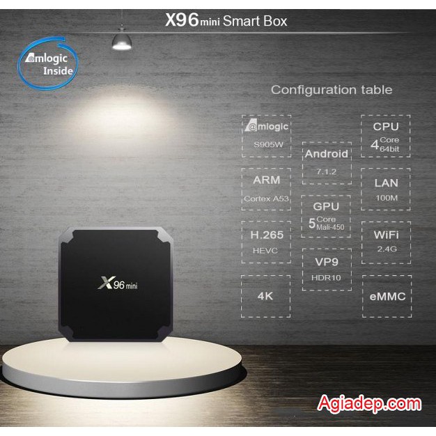 TV Box xịn X96 2G 16G tích hợp FPT play - Tivibox cấu hình mạnh - TV Box Truyền hình miễn phí