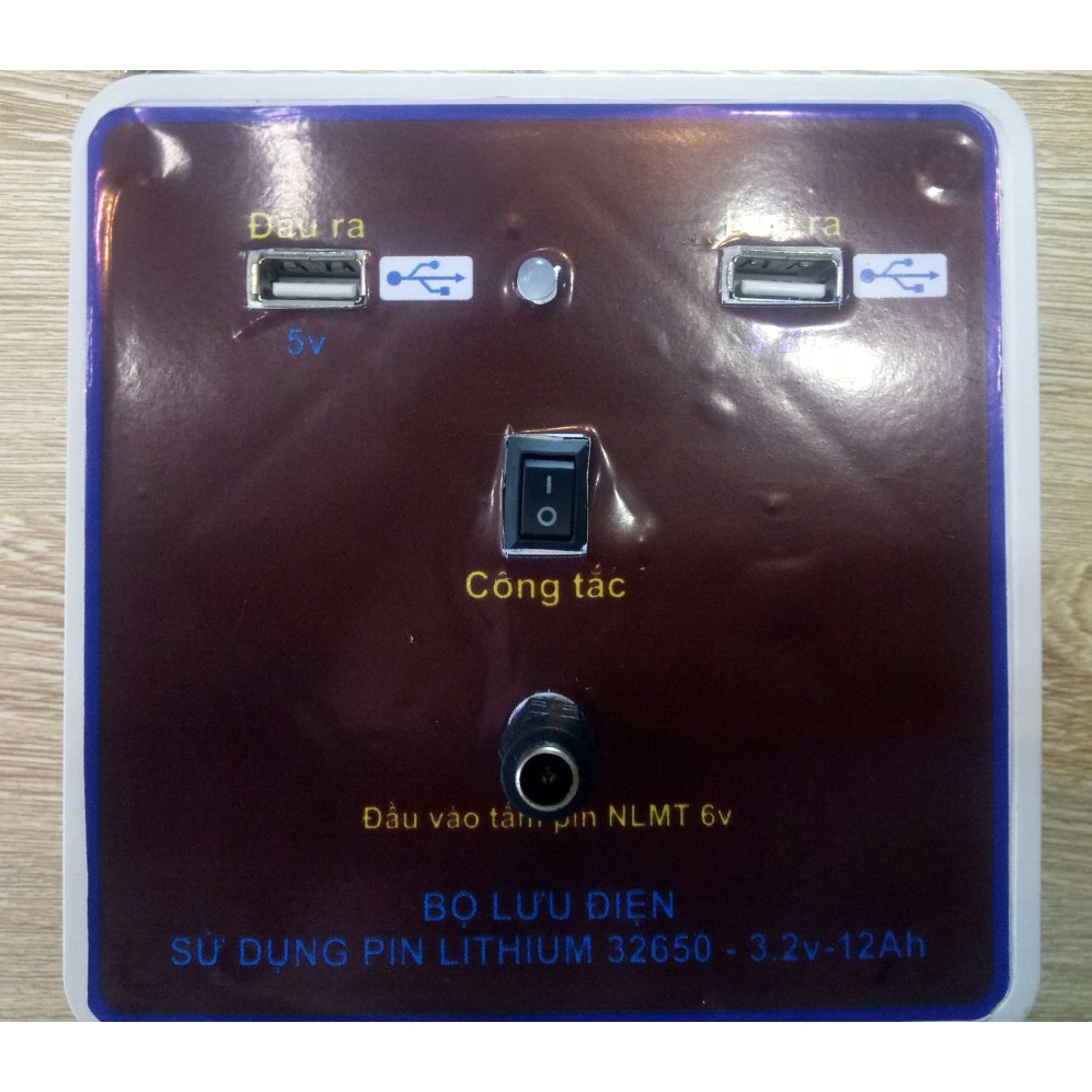 MÁY PHÁT ĐIỆN MINI NĂNG LƯỢNG MẶT TRỜI 12AH