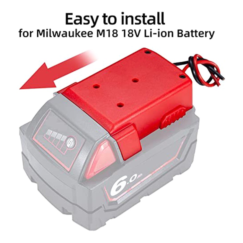 Đầu Nối Chuyển Đổi Bánh Xe Cho Milwaukee-M18 DIY