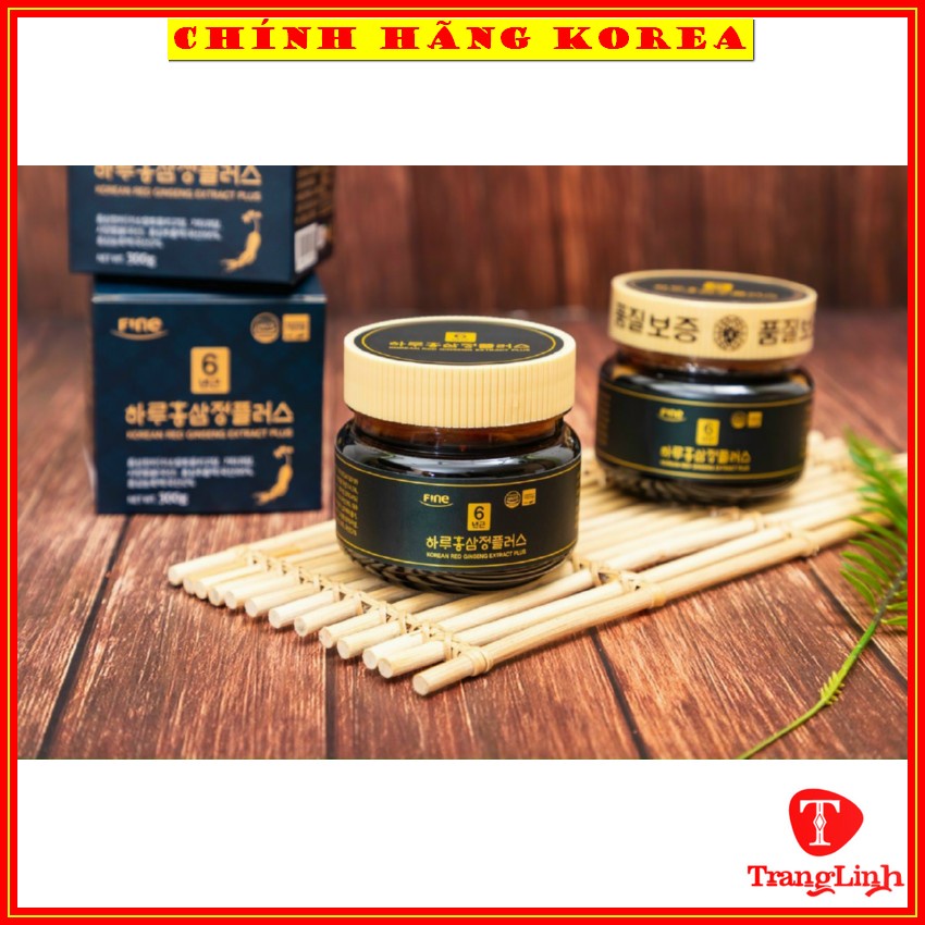 Cao hồng sâm 6 năm tuổi cô đặc, lọ 300gr - Cao sâm hàn quốc Korea Red Ginseng Extract - tranglinhkorea