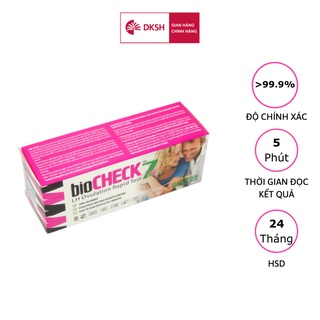 Que Thử Rụng Trứng BioCheck Test Hộp 7 test