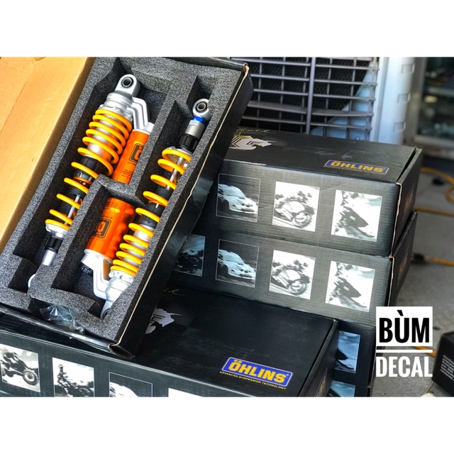 Phuộc sau Ohlins Bình dầu cho xe WAVE DREAM