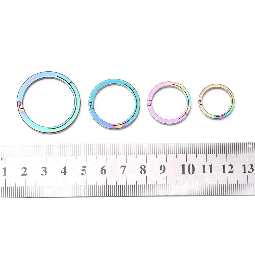 MUVAKO Móc Khóa Tròn Kẹp EDC Dùng Đi Cắm Trại / Du Lịch Ngoài Trời