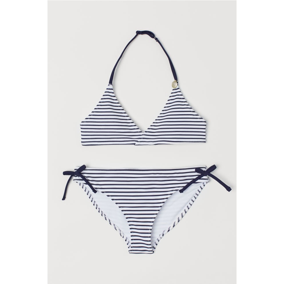 Set bộ đồ bikini kẻ xinh xắn cho bé yêu của H&amp;M Nhật Bản