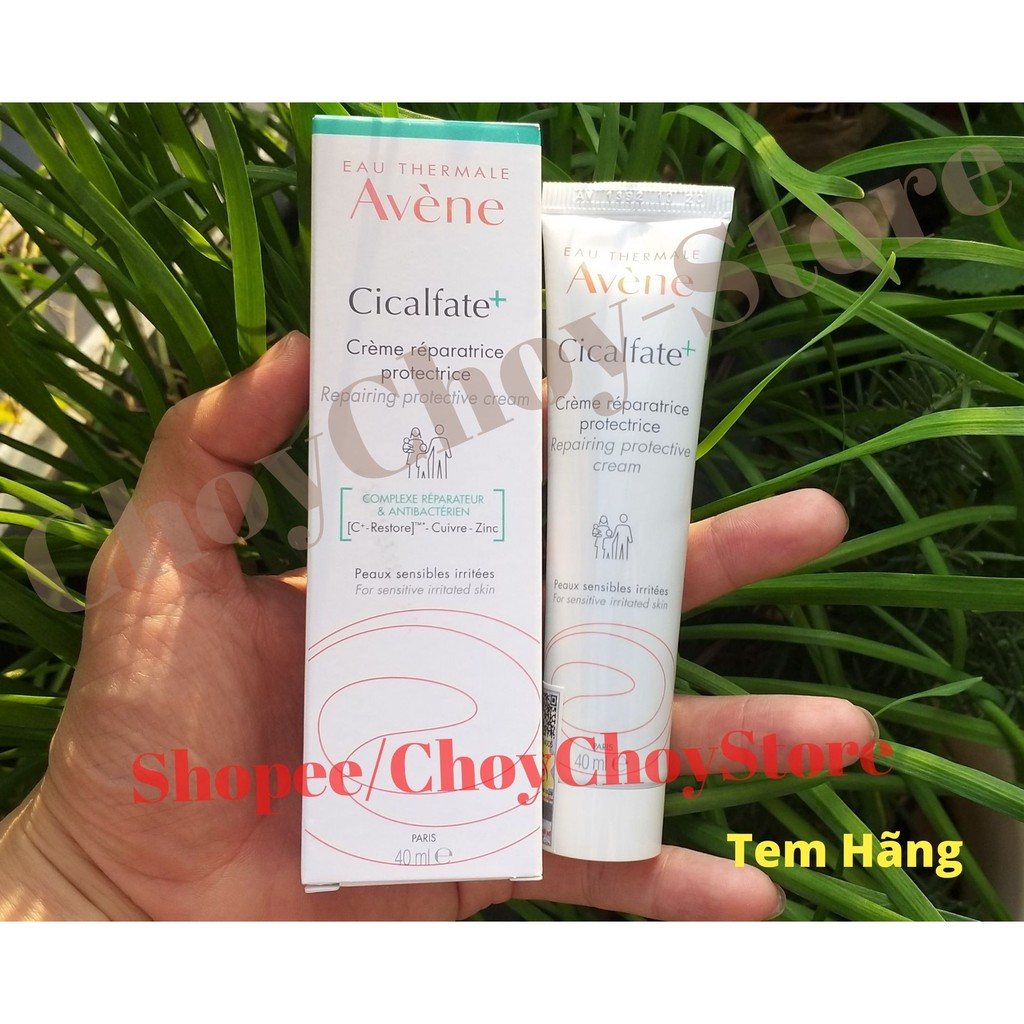 [TEM CTY] Avene Cicalfate Cream 15mL & 40mL - Kem Dưỡng Phục Hồi Da, Lành Sẹo Mụn