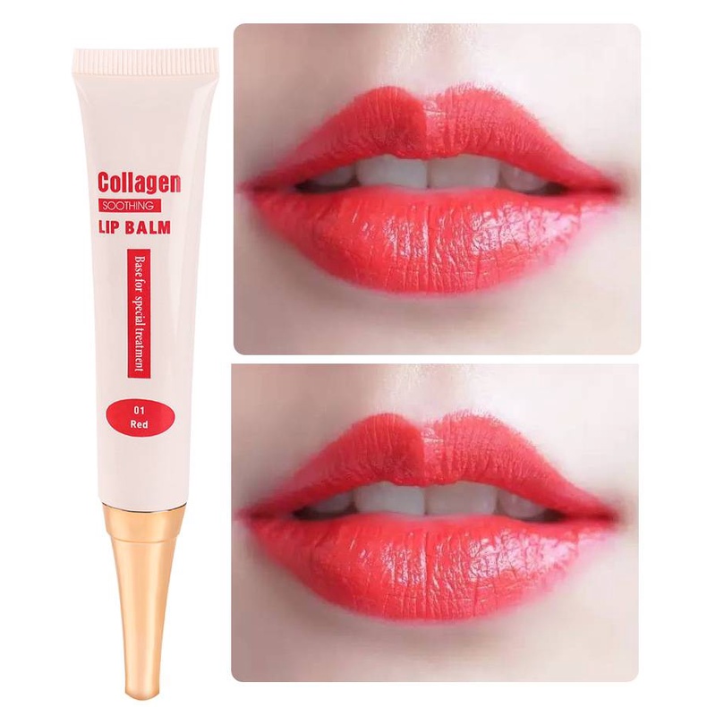 Dưỡng môi Collagen Lip Balm  💝Dưỡng kích màu môi ,son dưỡng có màu sau phun xăm -Check mã