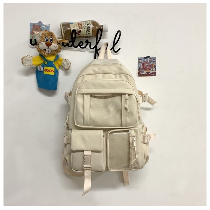 BALO ULZZANG ĐI HỌC VẢI DÙ PHỐI TRONG