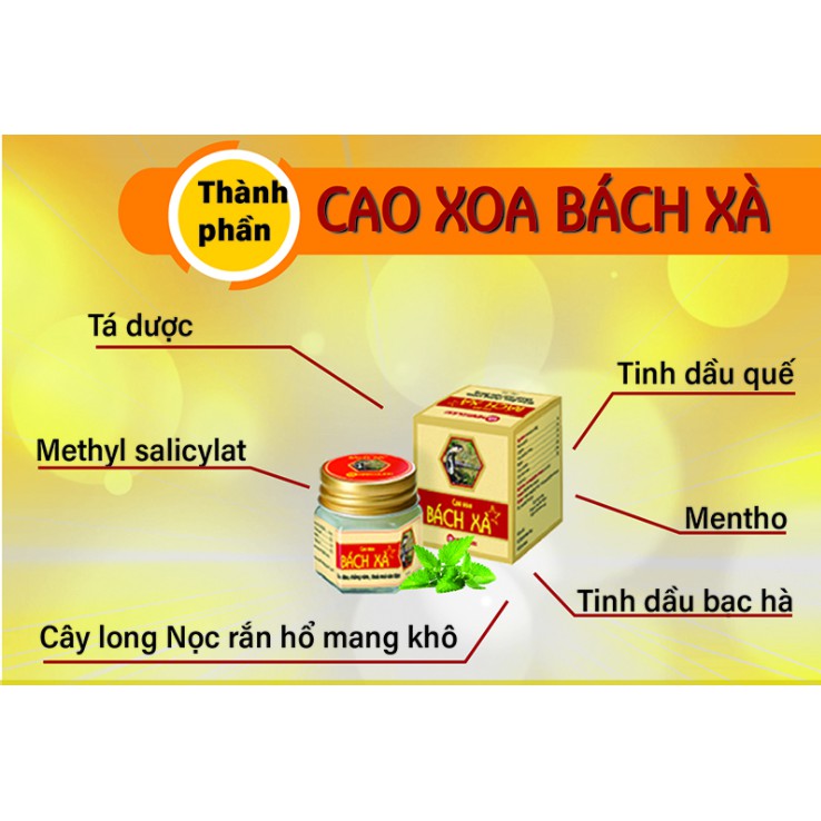 Viêm Khớp,Tê Buốt Chân Tay Bách Xà