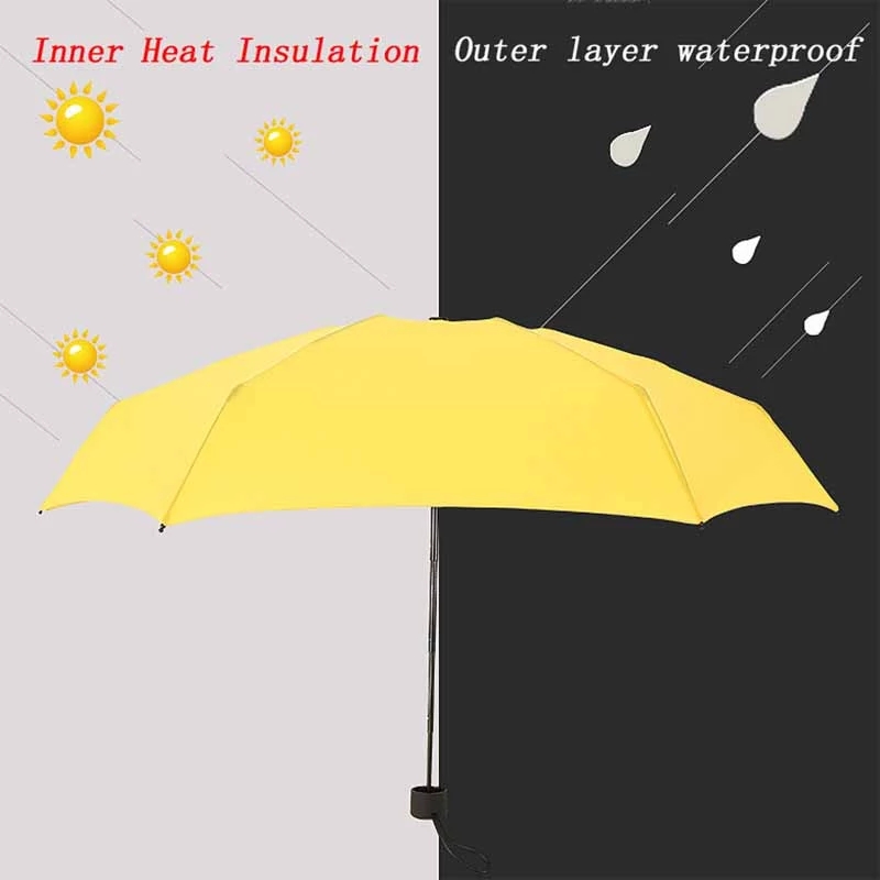 Mini UV Pocket Umbrella/Folding Anti UV Sunshade Windproof Protection Travel Outdoor Portable Umbrellas