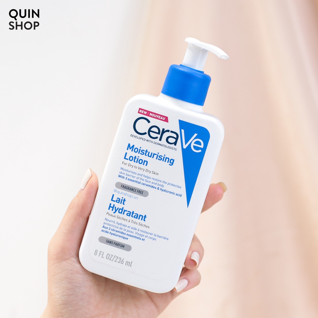 Sữa Dưỡng Thể Cerave Moisturizing Lotion For Dry To Very Dry Skin