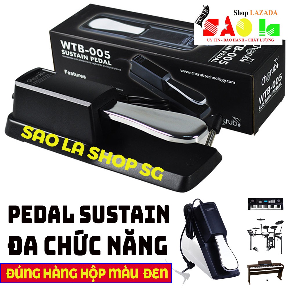 Pedal Sustain Đa năng Cho Đàn Organ - Đàn Piano- Pedal Cherub Sustain WTB-005