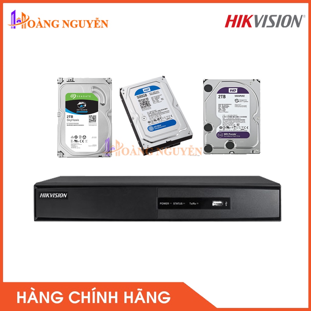 [NHÀ PHÂN PHỐI] Đầu ghi hình 8 kênh 5 in 1 HIKVISION DS-7208HGHI-K1