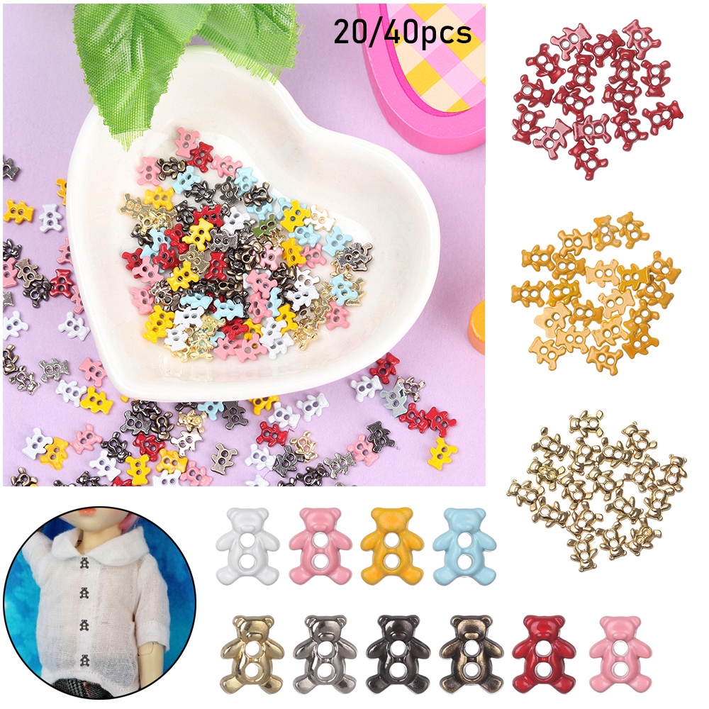 Set 20/40 Phụ Kiện Búp Bê 6mm