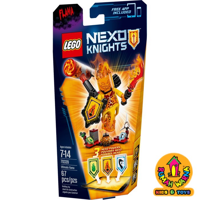 Mô hình đồ chơi Lego hiệp sĩ Nexo 70339