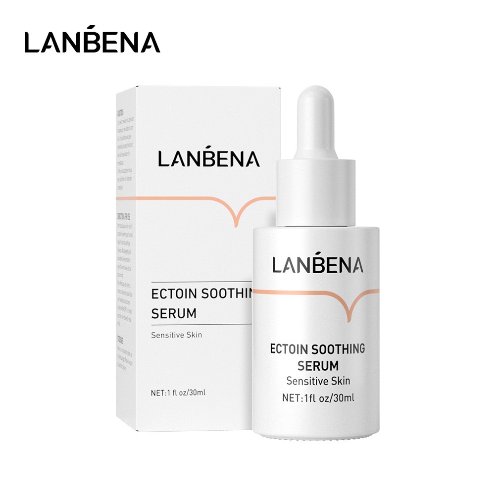 Serum LANBENA Ectoin cấp ẩm làm mềm nâng cơ da chống dị ứng thể tích thực 30ml dành cho da nhạy cảm