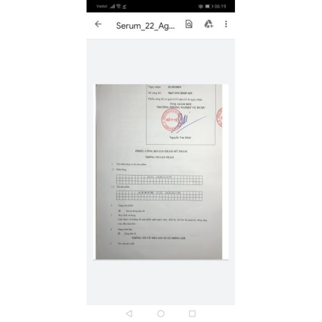 Serum 22 again ❤️[ CHÍNH HÃNG ] ❤️ Chống Lão Hóa Dưỡng Trắng Da Mặt Hiệu Quả