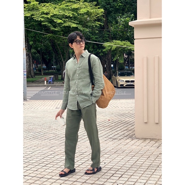 Quần Dài Nam Linen Tưng Siêu Thoáng Mát