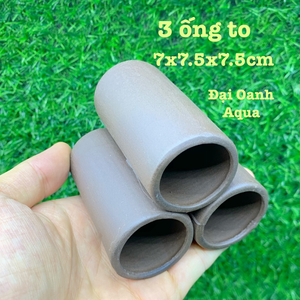 Hang Gốm Pleco - Hang cá thủy sinh - Hang Tôm - Hang trang trí- Trú Ẩn cho Cá Pleco, Cá Chuột