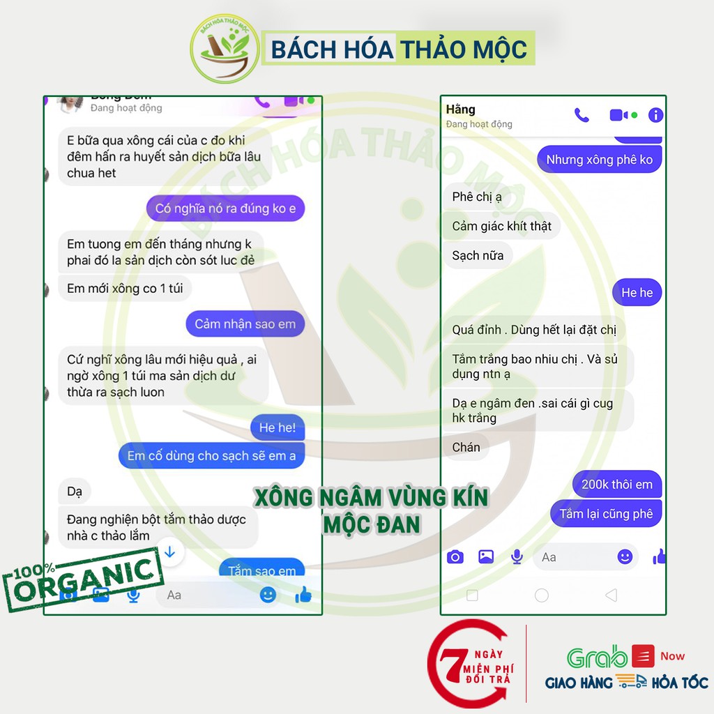 Xông Vùng Kín Mộc Đan, Gói 10 / 20 Túi Lọc, Thảo Dược Tự Nhiên Giúp Vệ Sinh Phụ Nữ Sau Sinh Se Khít, Hồng Hào, Hết Mùi