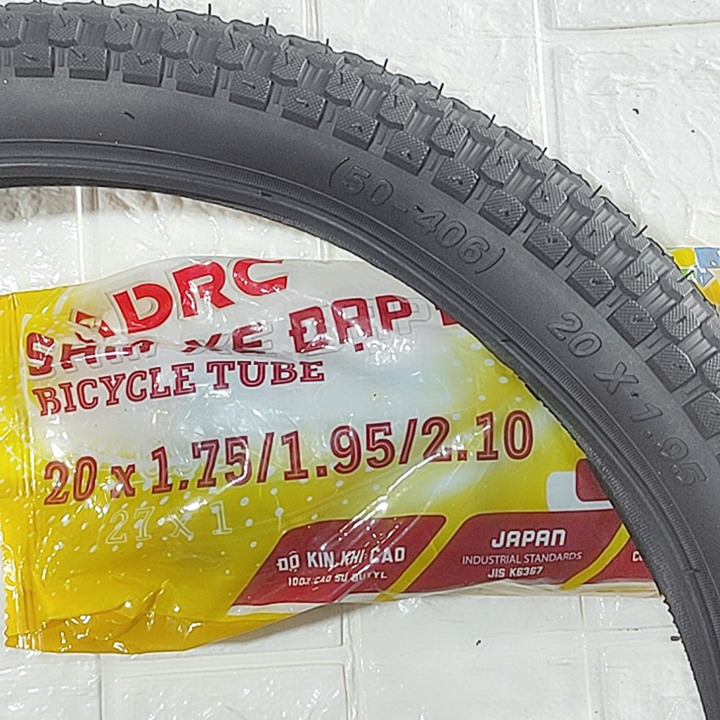 Vỏ ruột  xe đạp 20*1.75, 20*1.95