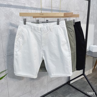 Quần ngố, quần short nam chất liệu  kaki cao cấp Trơn nhiều màu 1861