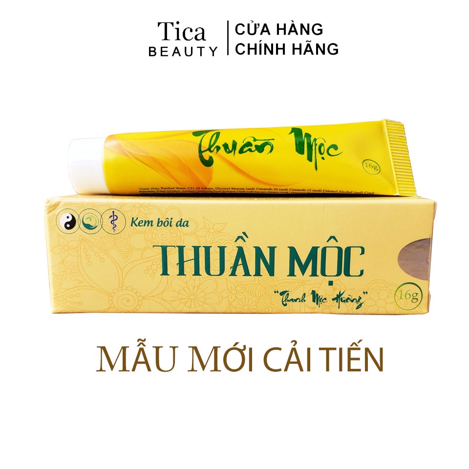 Kem bôi da Thuần Mộc 16g  Thanh Mộc Hương thành phần thiên nhiên