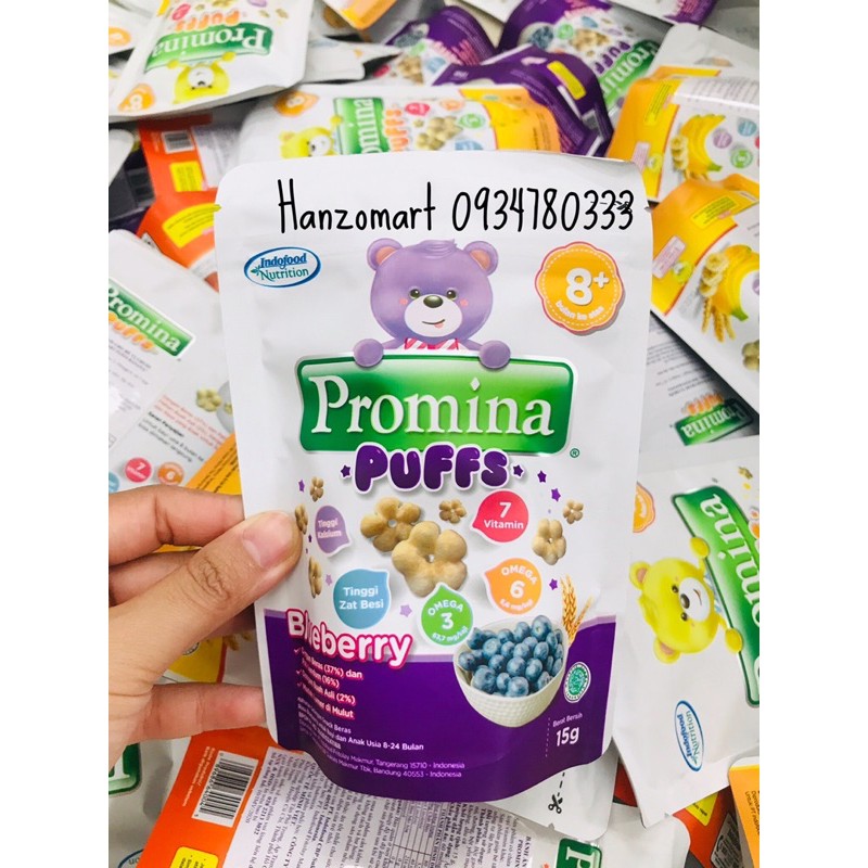 Bánh ăn dặm Promina Puffs 8m+