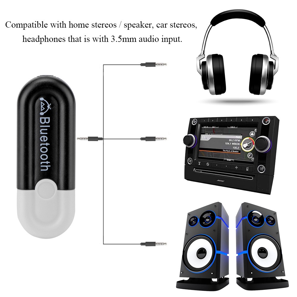 USB Bluetooth 5.0 Xịn Cho Loa, Amply, Mixer, Equalizer, Loa Ô Tô