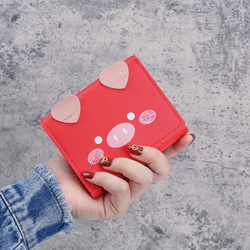 Ví nữ mini dễ thương cầm tay nhỏ gọn giá rẻ đựng tiền Qyana Store VD14