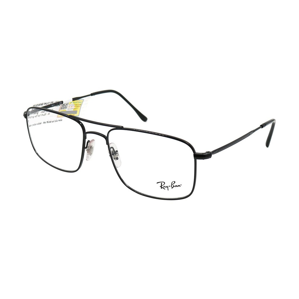(Hàng chính hãng) Gọng kính nam nữ Rayban RB6434 (55-18-140) màu sắc thời trang, thiết kế dễ đeo bảo vệ mắt