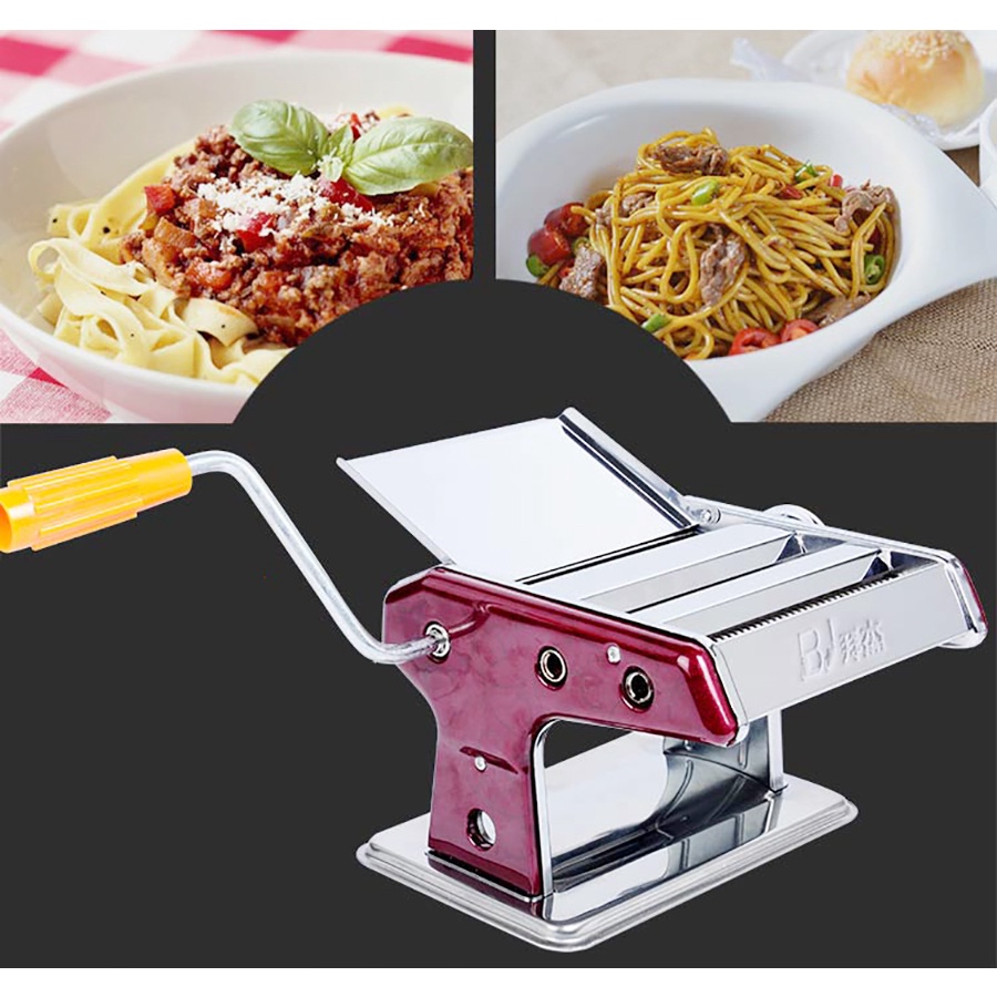 MÁY CÁN BỘT LÀM Mì QUAY TAY BẢO HÀNH 12 THÁNG / MÁY CÁN BỘT LÀM MỲ QUAY TAY SHOP CÁT TƯỜNG