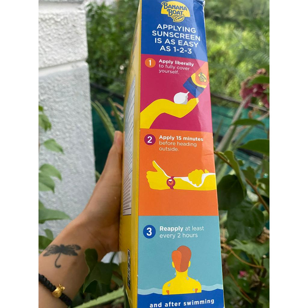 T10/25 Kem Chống Nắng Banana Boat SPF 60 Cho Bé Từ 06 tháng - 240ml