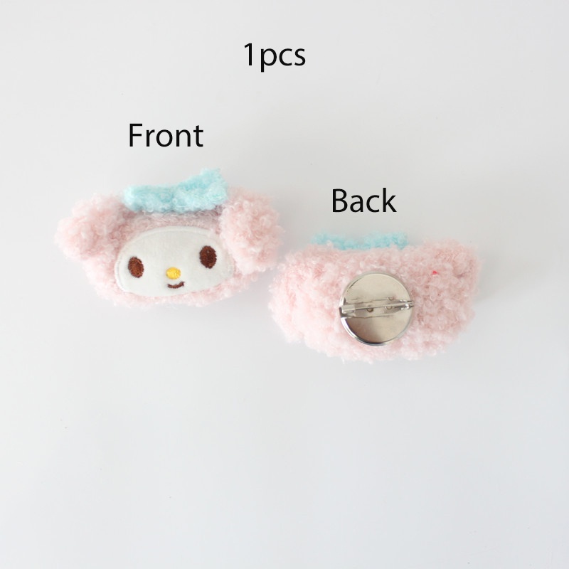 1 Trâm Cài Áo Hình Mèo Bông Thời Trang