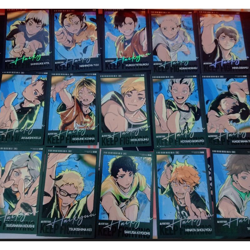 POLA HÌNH ẢNH NHÂN VẬT HOẠT HÌNH ANIME HAIKYUU!! ARTITS