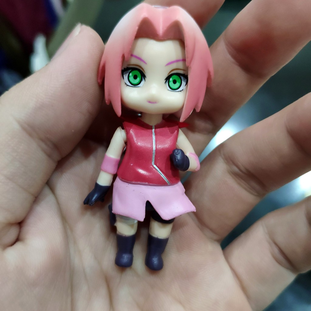 [SET 12 EM] BỘ ĐẸP MÔ HÌNH CHIBI Naruto Sakura Sasuke trong phim Naruto đồ chơi naruto anime figure obito KAKASHI gaara