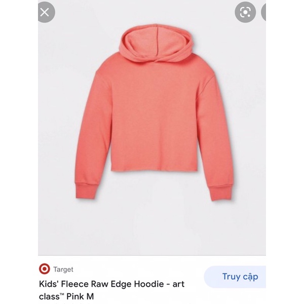 Hoodie nỉ croptop