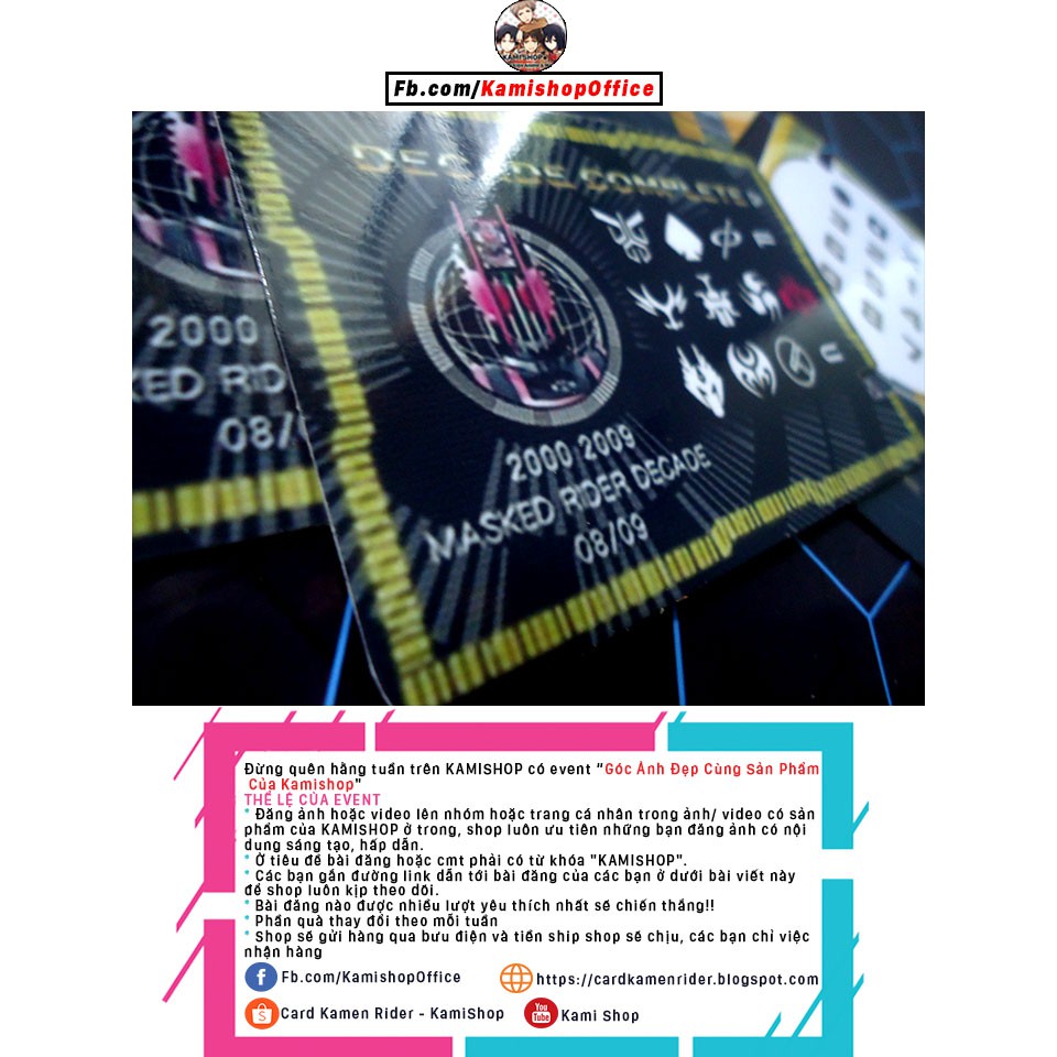 Thẻ K-TOUCH đọc trong DX K-TOUCH DECADE