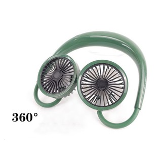 Quạt đeo cổ mini fan USB 3 cấp độ gió siêu mát thế hệ mới giải cứu mùa hè
