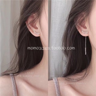 (FREE SHIP ĐƠN 50K) Khuyên Tai Dáng Dài Kiểu Lạ Cực Xinh,Khuyên Tai Nữ Hàn Quốc.
