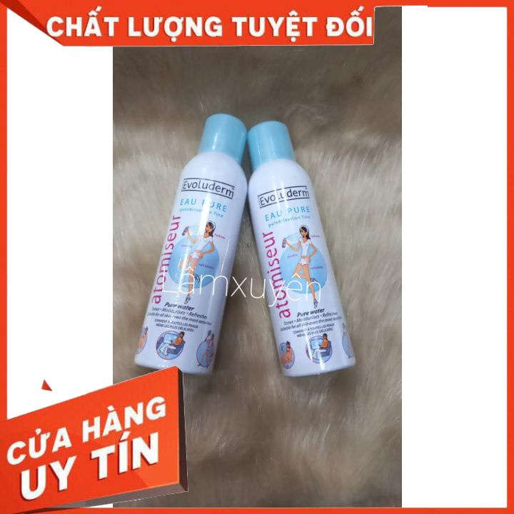 Xịt khoáng cấp ẩm dưỡng da Evolu derm 150ml , 400ml an toàn hiệu quả Chính Hãng Giá rẻ chất lượng tốt tận gốc loại 1